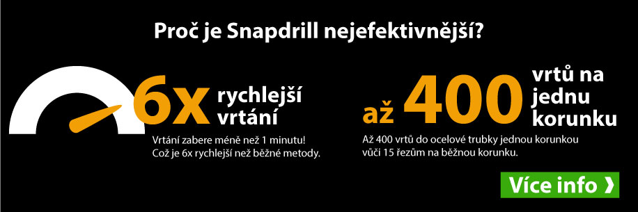 Proč je Snapdrill nejefektivnější?
